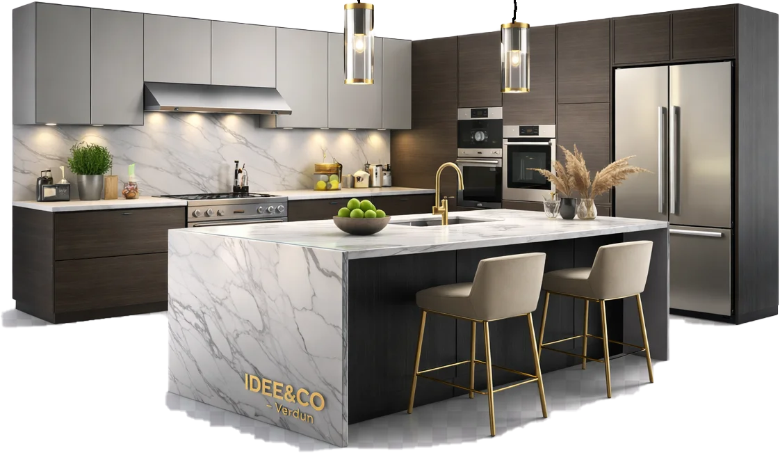 Conseils de cuisiniste pour réussir une cuisine sur-mesure à Verdun