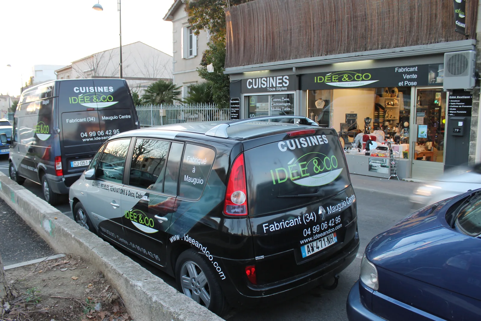 Premier magasin IDEE&CO dans le centre de Mauguio en 2008