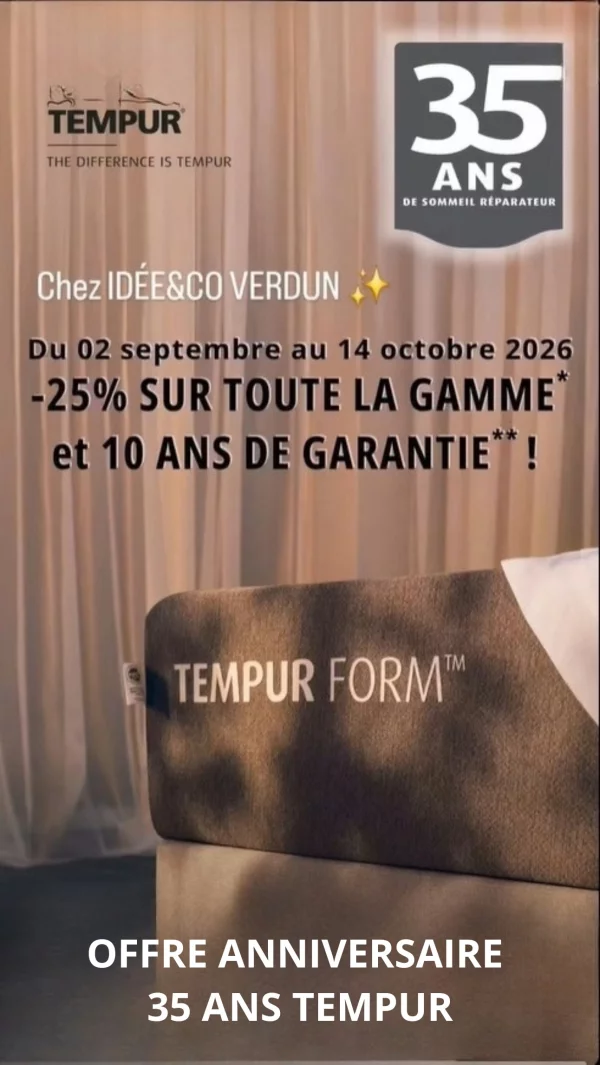 PROMO MATELAS TEMPUR FORM